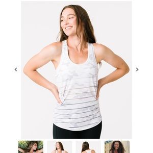 ZYIA White Camo Havana Tank